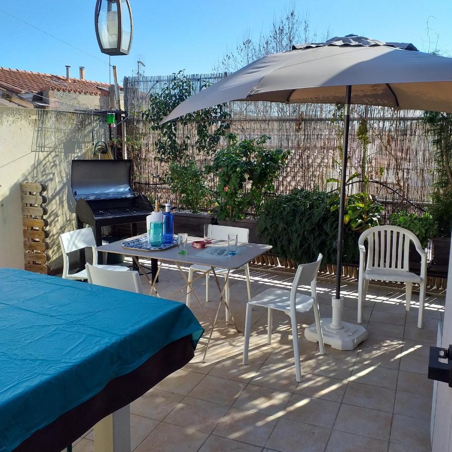 Albasud - Appartement Meuble Avec Terrasse - Salses Le Chateau 66 Exteriör bild